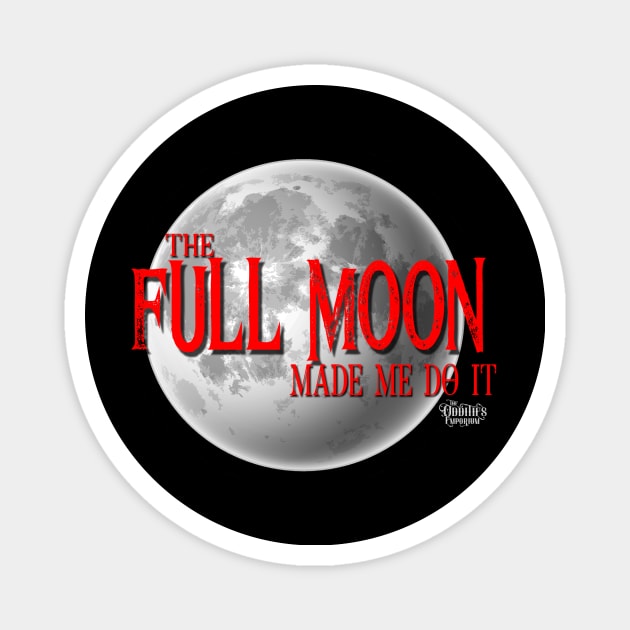 The Gordy Collection: Full Moon Magnet by KimbraSwain